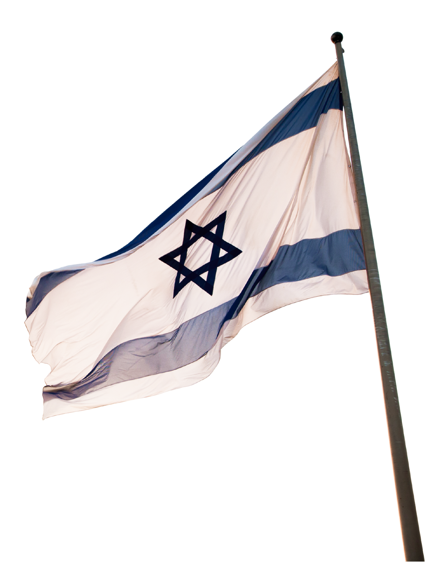 דגל ישראל מתנופף